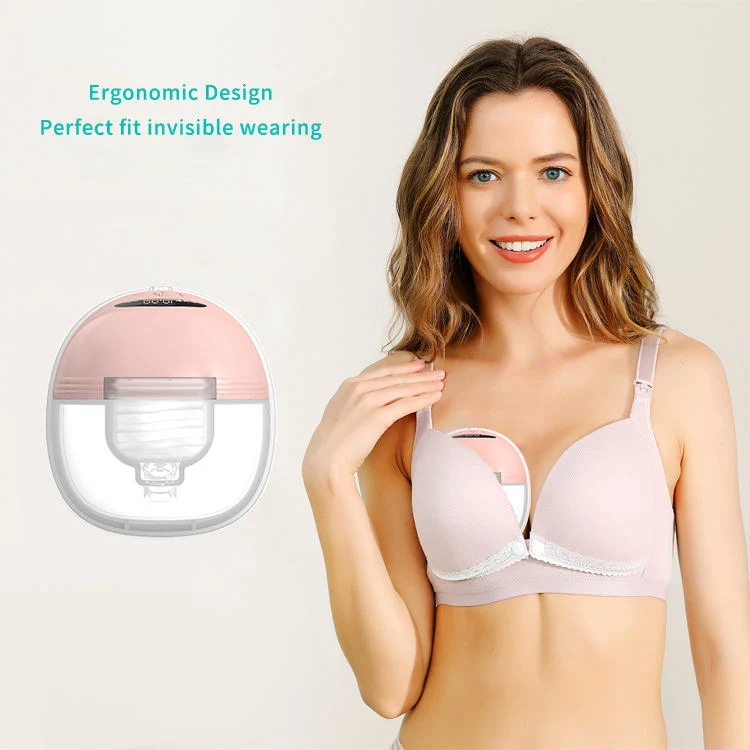 New Wearable Breast Milk Pump Lactating Silicone Single Electric Breast Pump
