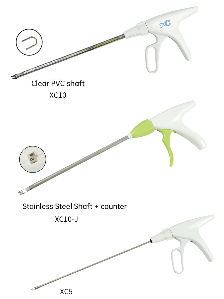 Disposable Clip Applier Applicator Laparoscopic Surgery Instruments for Open Surgery