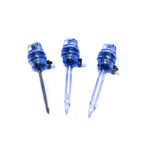 Laparoscopic Disposable Trocar Cannula Abdominal Surgical Instruments 5mm 10mm 12mm 