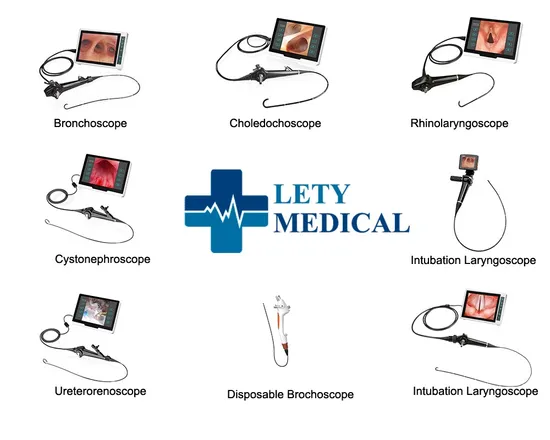 HD Flexible Video Choledochoscope Gallbladder Endoscope Electronic Endoscope 