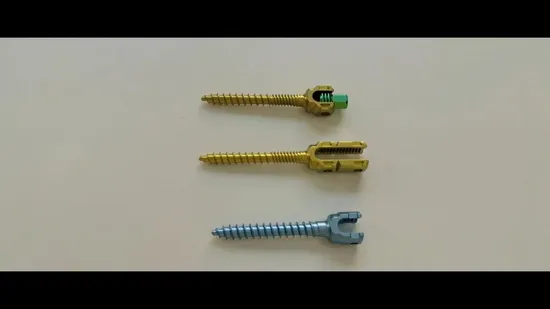 Disposable Titanium Alloy Domino Connector Surgical Instrument Orthopaedic Implant Posterior Spinal Internal Fixation 5.5 System 