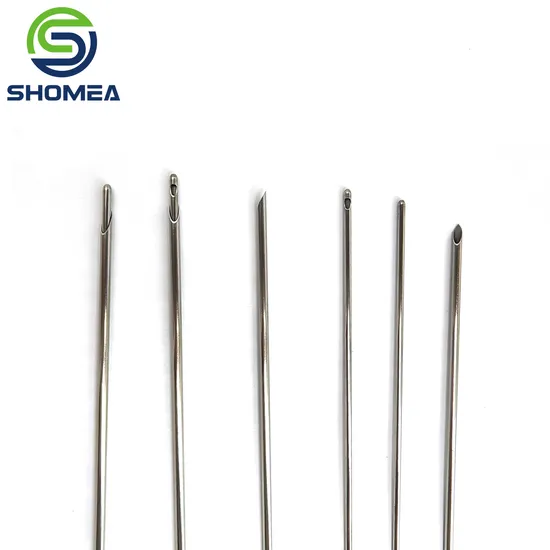 Shomea Customized 304/316 Stainless Steel Insufflation Needles Veress Needle 